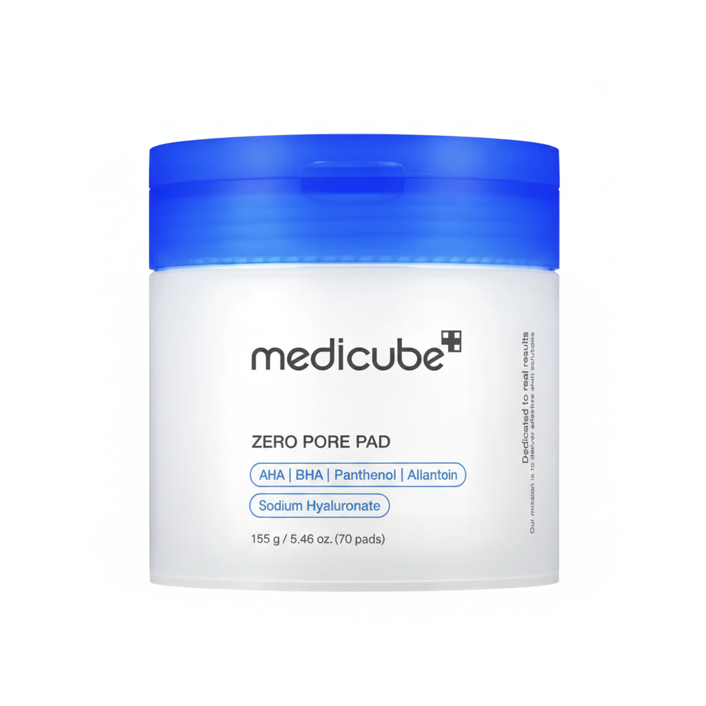 Medicube Zero Pore Pad white background